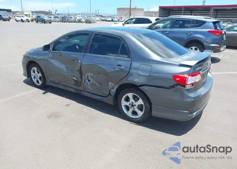 2011 Toyota Corolla z USA, uszkodzony, nr VIN 2T1BU4EE0BC558819